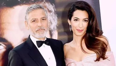 Itt az első kép George Clooney ikreiről! Tiszta apja mindkettő