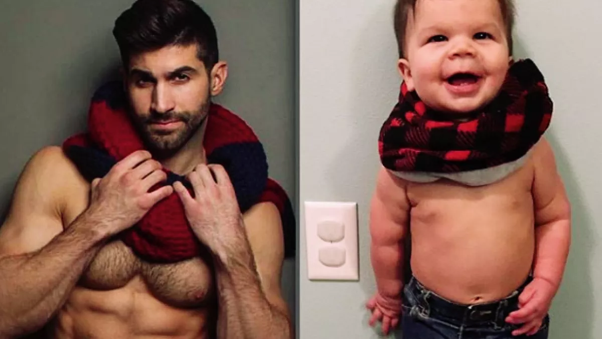 A bátyjának akart örömet az anyuka egy képpel, világsztárok lettek - Fotók