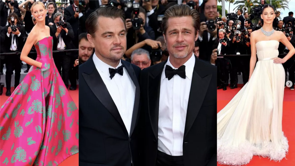 Brad Pitt elsírta magát, DiCaprio barátnővel érkezett - bemutatták Tarantino új filmjét! 