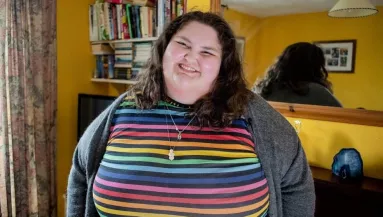 Végre boldog: ezt a srácot szedte fel a 350 kilós lány! - Fotók