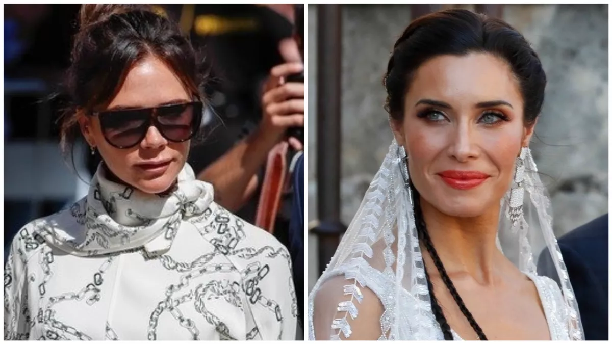 Triplacsavar: nem csak Victoria Beckham, a menyasszony ruhája is kínos lett a sztáresküvőn! - Fotók