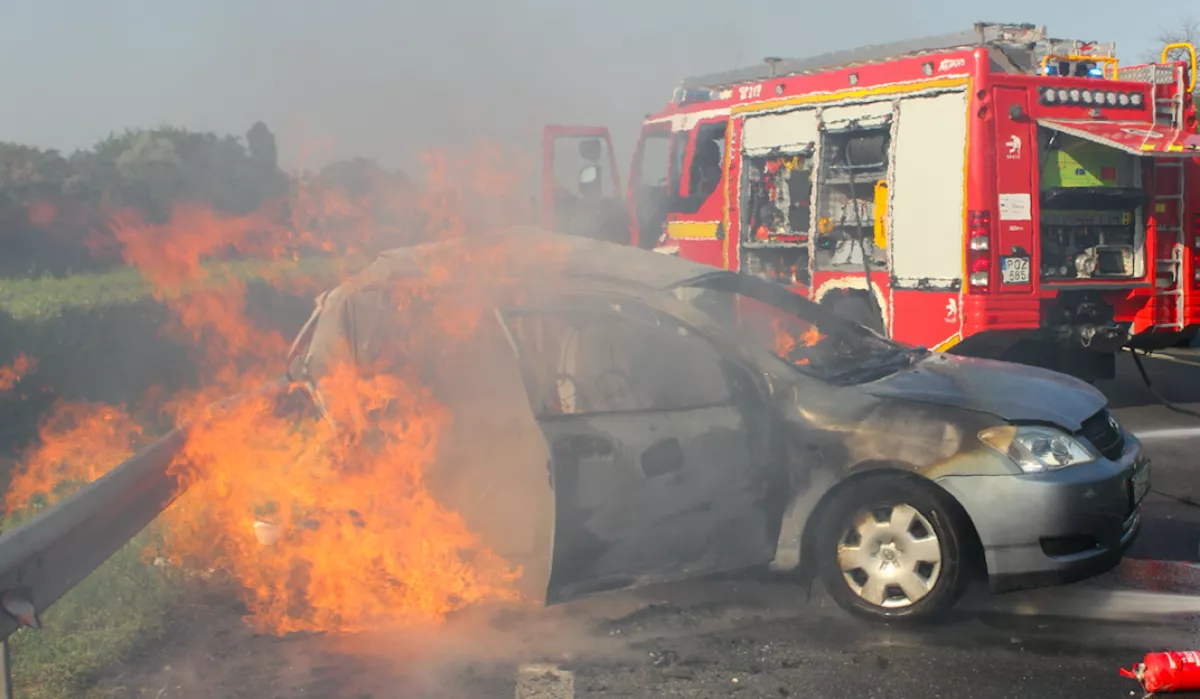 Drámai képek és videó - Tömegkarambol az M7-esen!