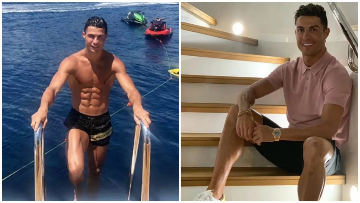 Szerény! Saját magánál is nagyobb sztárral fotózkodott Cristiano Ronaldo! - Fotók