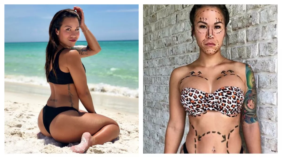 Nekiestek! Kisfiúnak nézik a népszerű influenszert, mert kivetette a műmelleit! - Fotók