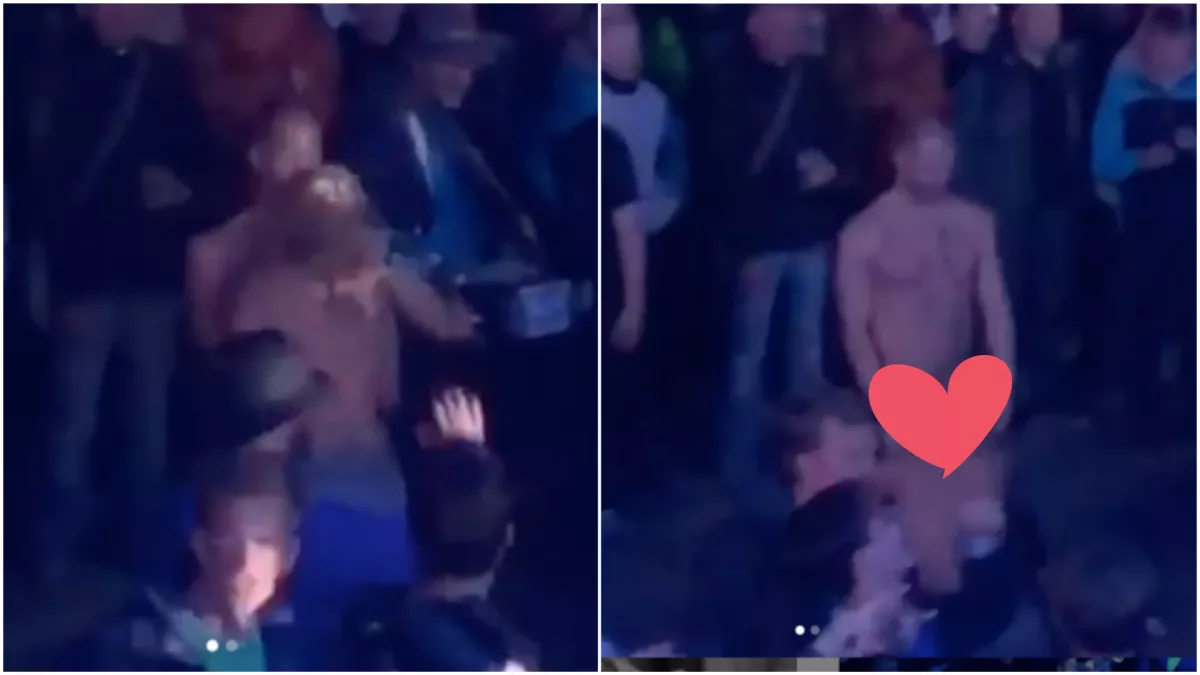 Újabb szexbotrány: egy koncert küzdőterén esett egymásnak a pár! - Videó