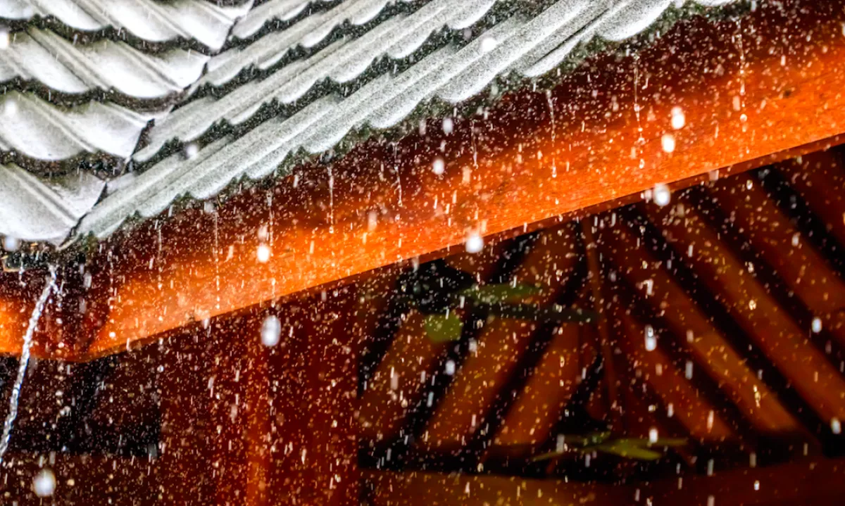 Mintha havazott volna! Durva jégeső Káldon - Videó