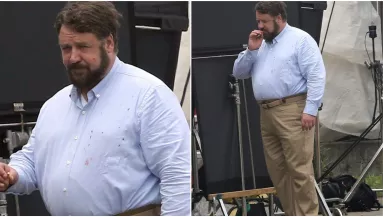 Légy erős! Így néz ki az XXXL-es Russell Crowe! Fotók