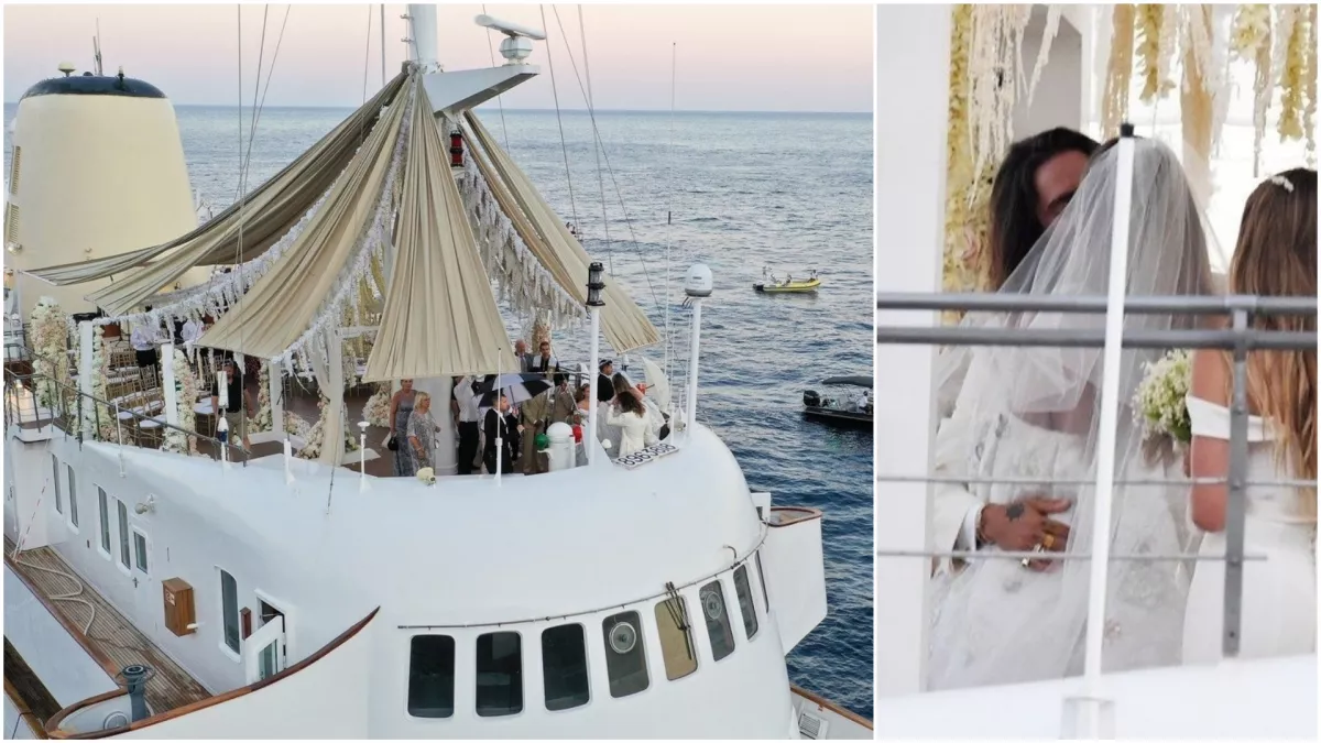 Bikinire vetkőzött a menyasszony - Fényűző lett Heidi Klum és szerelme esküvője! - Fotók 