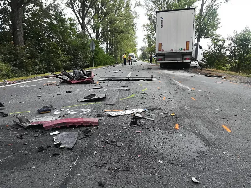 A baleset során a személygépjárműben utazó három személy közül egy férfi és egy gyermek olyan súlyos sérüléseket szenvedett, hogy a helyszínen belehalt sérüléseibe. 