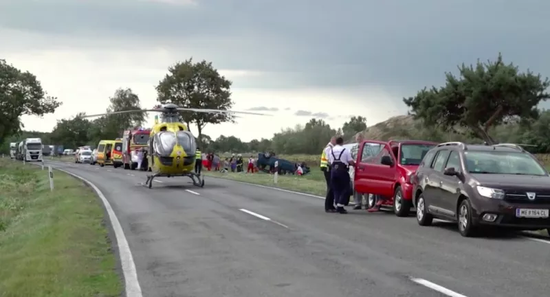 Az autót a rendőrök azonosították. A balesetet egy kamera is rögzítette.