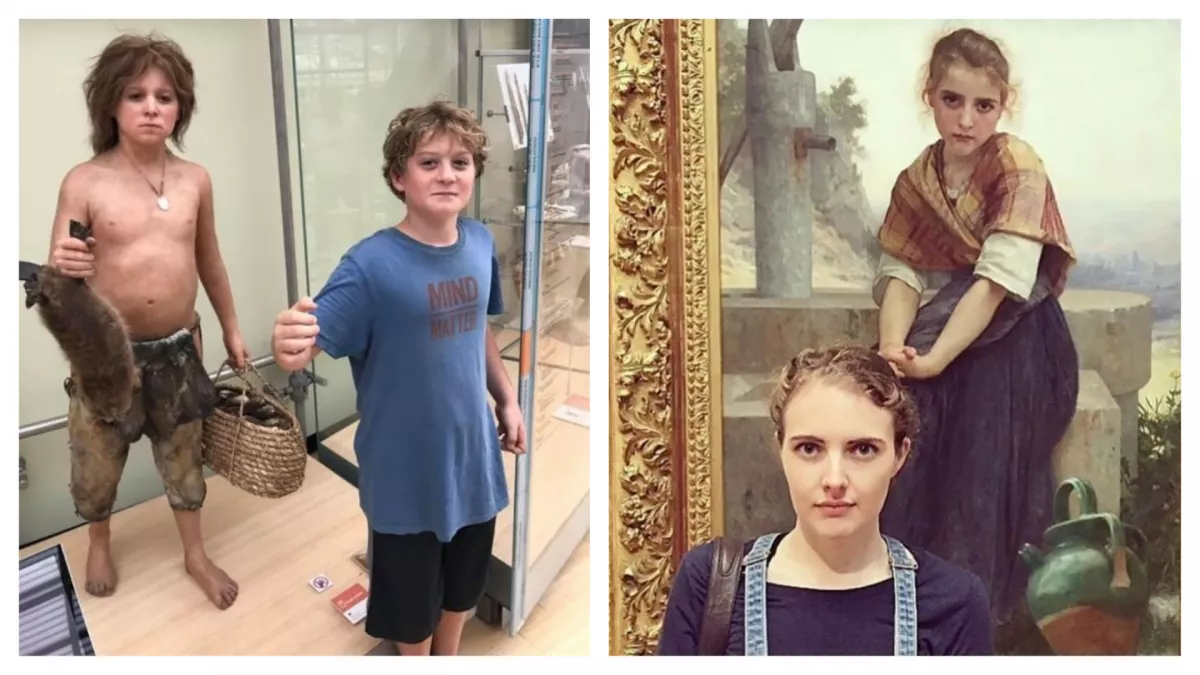 Íme a 13 ember, aki besétált a múzeumba, és magát találta meg egy régi festményen!