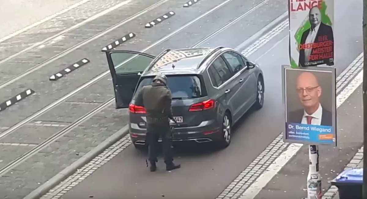 Vérontás Németországban: videóra vették a lövöldözőt!
