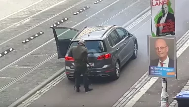 Vérontás Németországban: videóra vették a lövöldözőt!
