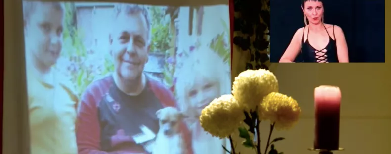 Évek óta nem láttuk Anettkát - Terry Black temetésén bukkant fel! - Fotók