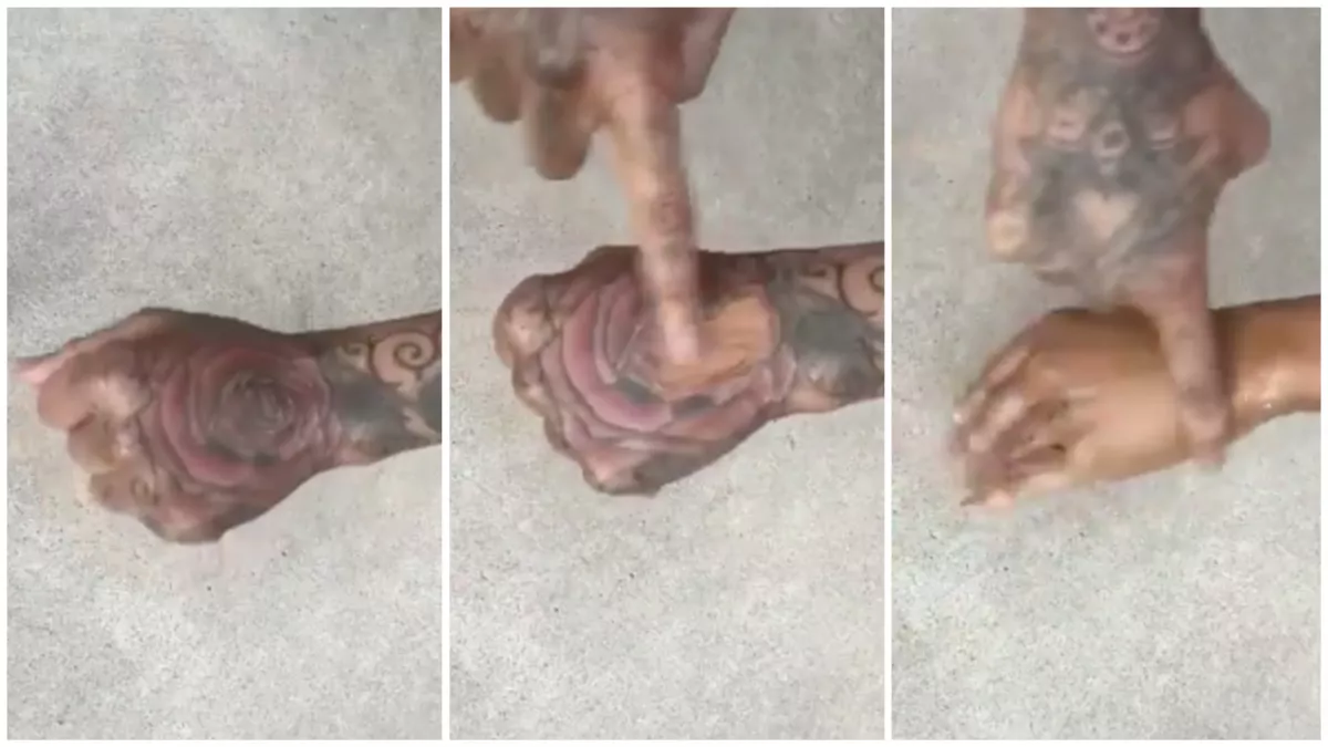 Zseniális! Másodpercek alatt tünteti el a tetkókat ez az új csodaszer! - Videó