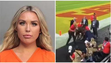 Kiderült: ezt az Insta-modellt tartóztatták le a Super Bowl-on! Ez volt a terve - Fotók