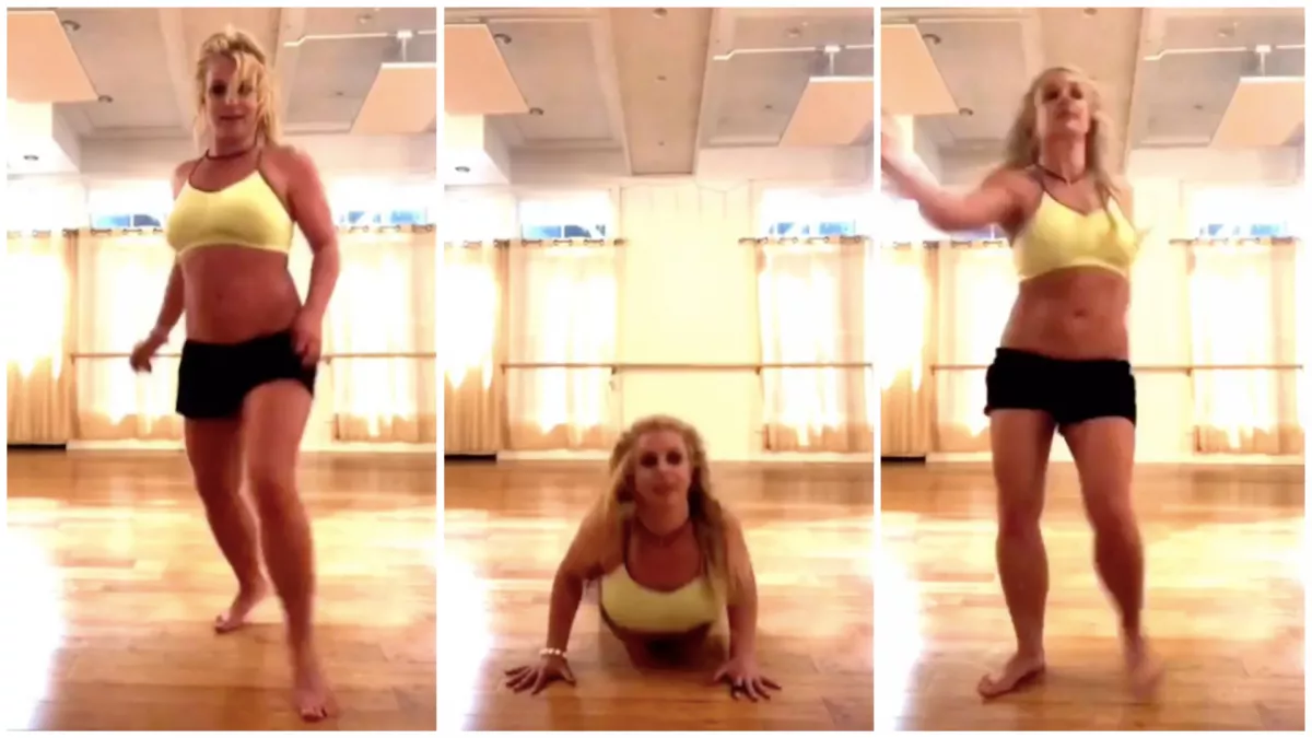 Horrorvideó: táncpróbán tört el Britney Spears lába! 