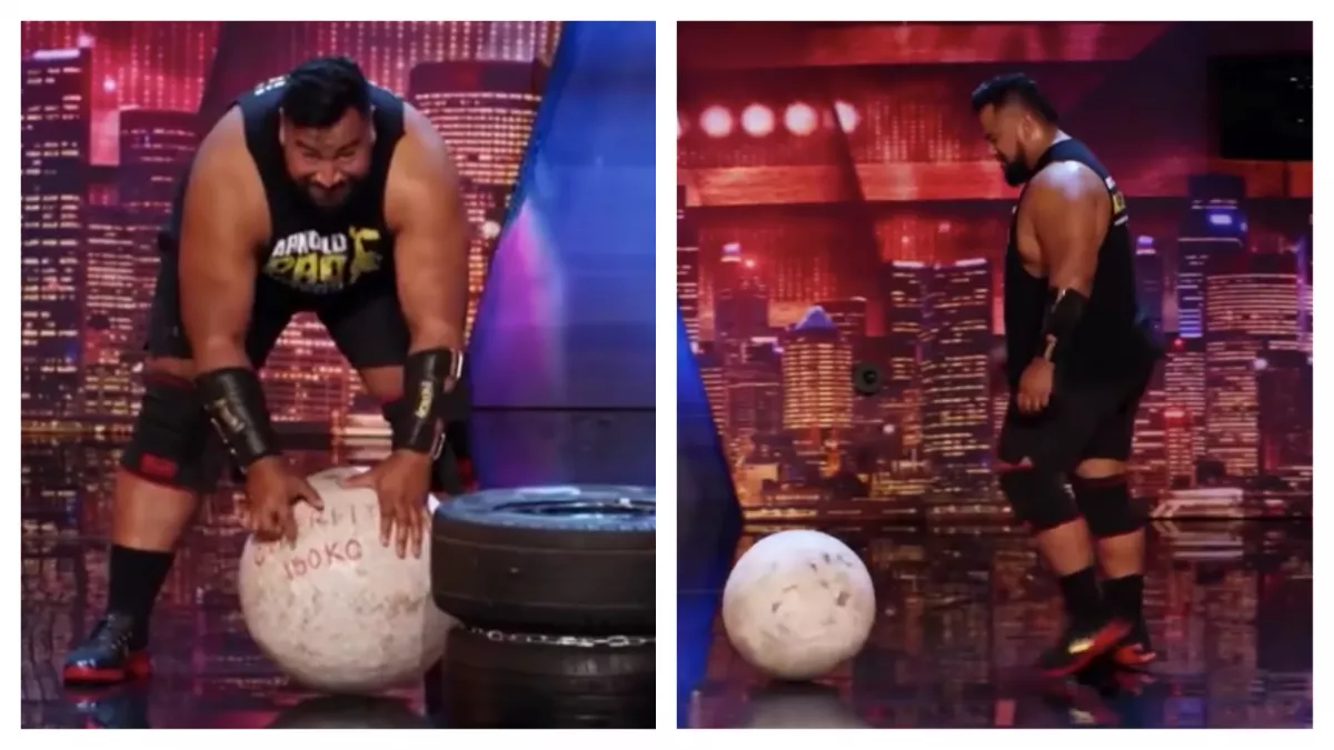 Bejött az izomember a színpadra és olyan műsort tolt, hogy mindenkinek beleroppant a szíve - Videó