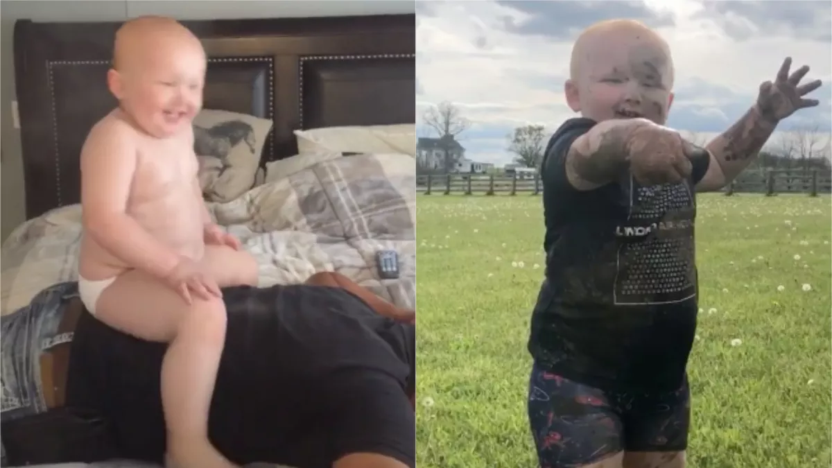 Ez az óriásbébi a Tik-Tok sztárja! Megőrülsz tőle - Videók