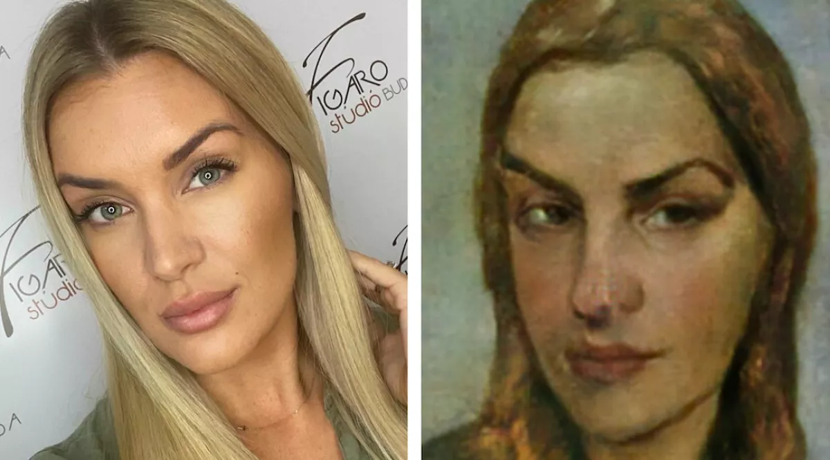 Hódi Pamela, Kulcsár Edina, Kasza Tibi - íme 8 sztár reneszánsz festményként! - Fotók