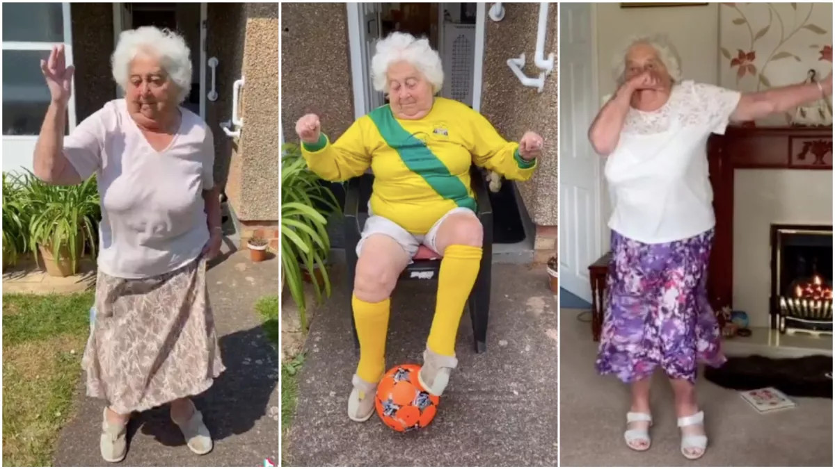 Betáncol az emberek szívébe a Tik-Tok nagyi! Felrobbant a net - Videók