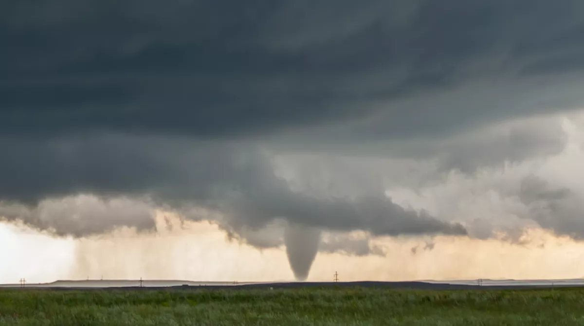 Bréking! Tornádó alakult ki Sárospataknál - Videóra vették!