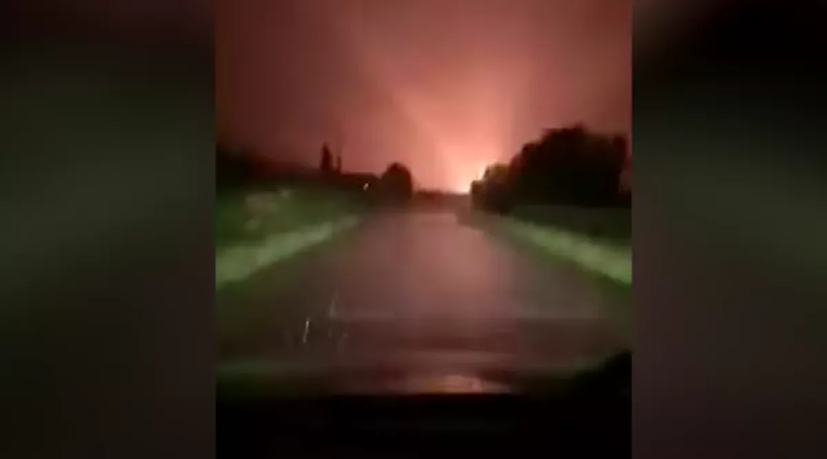 "Mi a rák volt ez?" - Rejtélyes dolgot rögzítettek autósok Nyíregyházánál - Videó