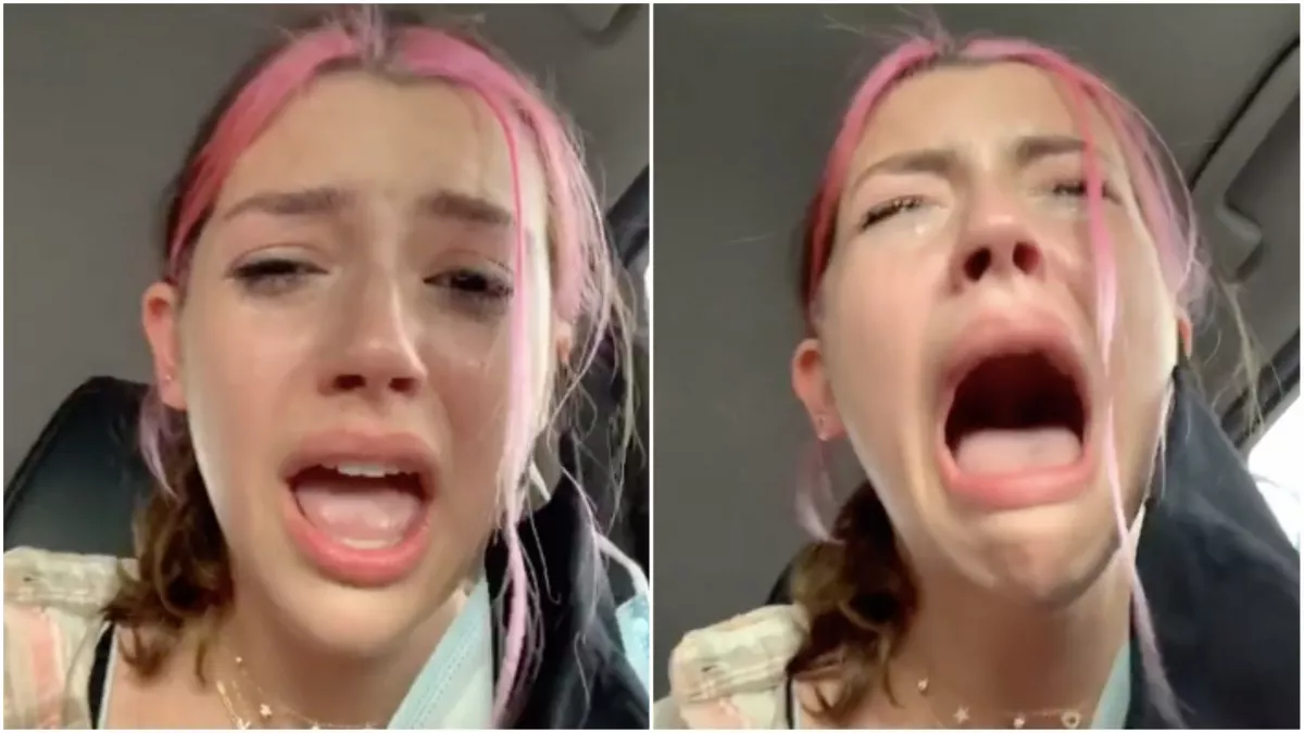 Maszkban lövette be a fülbevalóit, zokogás lett a vége - Videó