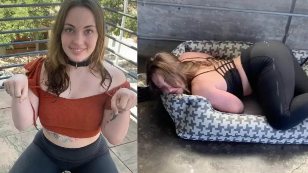 Őrület: kutyaként keresi a kenyerét ez a 21 éves lány! - Videók