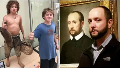 BESÍRSZ! Ez a 13 ember bement a múzeumba, és saját magát látta kiállítva! - Fotók