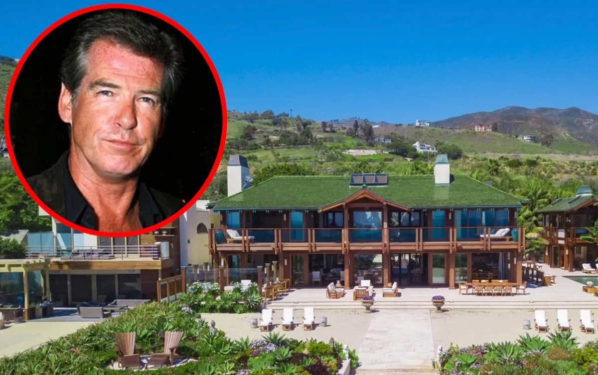 HIHETETLEN KÉPEK: 31 miliárdért árulja otthonát a 67 éves Pierce Brosnan! Felismered még?