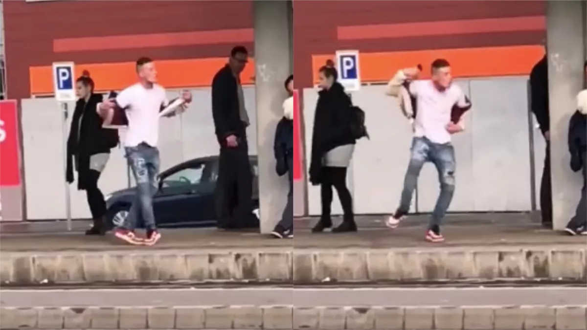 Ő az új Pumped Gabo! Világsztár lett az 1-es villamos megállójában táncoló srác! - Videó