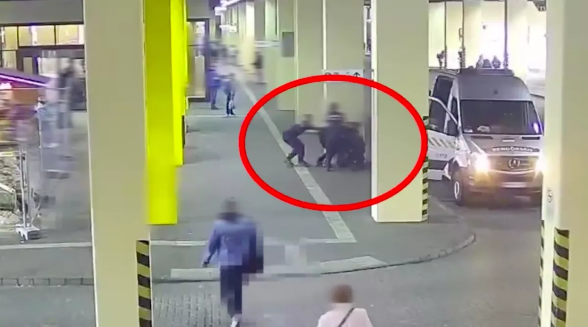 VIDEÓ: Rendőrök fegyverét akarta megszerezni egy férfi Budapesten, hogy vérengzést rendezzen!