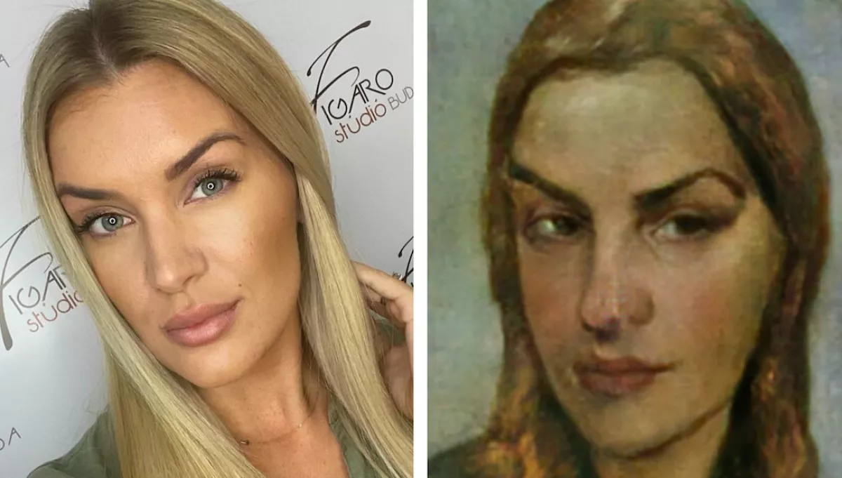 Hódi Pamela, Dér Heni, Győrfi Pál - íme a sztárok reneszánsz festményként!