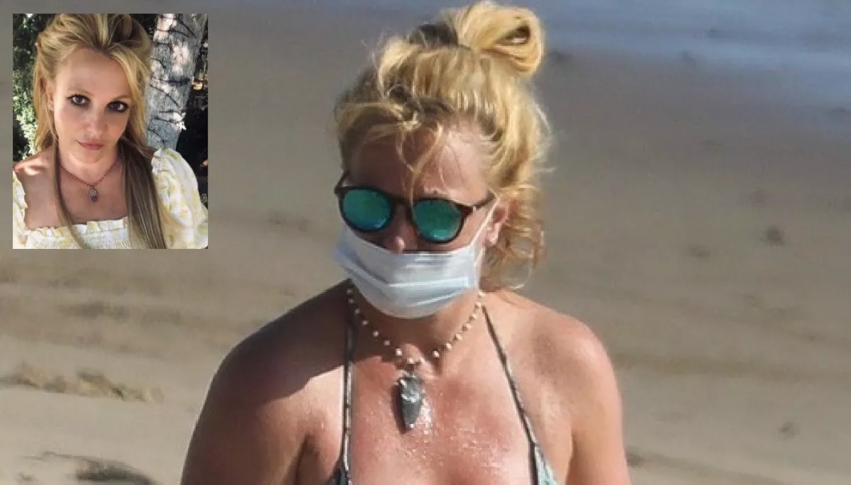 Karanténkilók: bikiniben tornázott a beach-en Britney Spears, leleplezték! - Fotók