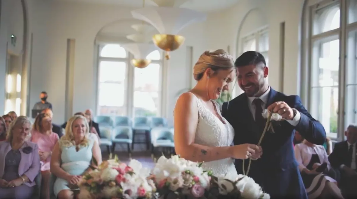 ITT AZ ESKÜVŐI VIDEÓ: Elárulták születendő babájuk nemét Hódi Pameláék!