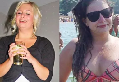 WOW: így néz ki ma a lány, aki hirtelen letette a piát! - Fotók