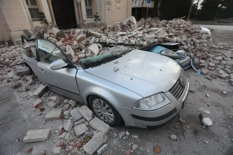 6,4-es erősségű földrengés rázta ma meg Horvátországot, a rengéseket Magyarországon is érezni lehetett.
