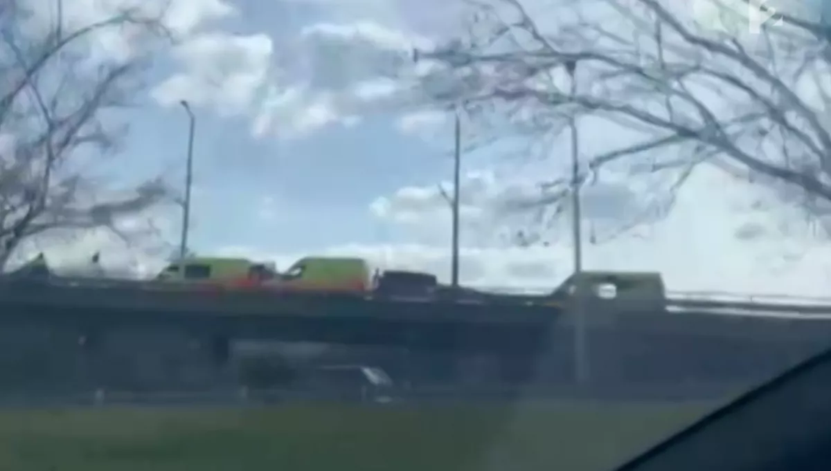 VIDEÓ: tragédia a Kacsóh Pongrác úti felüljárón!