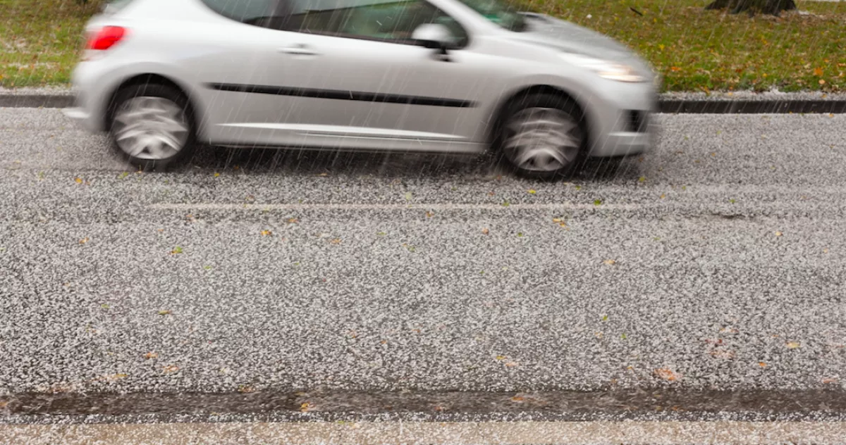 Cseresznye nagyságú jég esett - Fotók