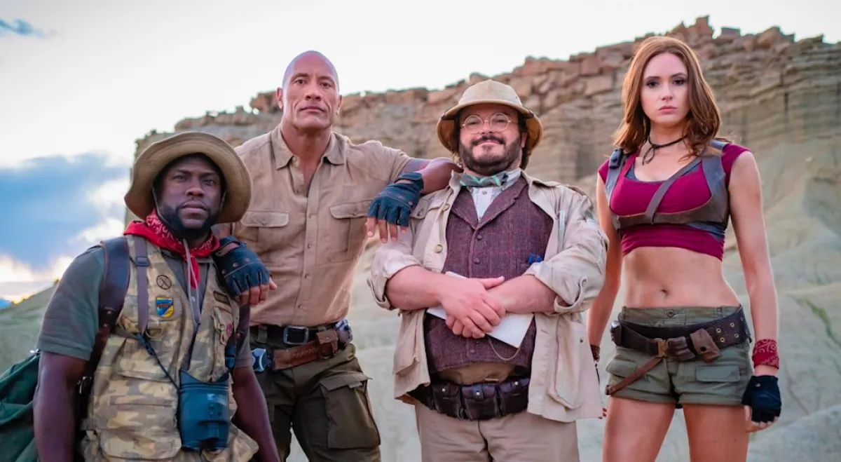 HOPPÁ! Budapesten szelfizget a Jumanji sztárja! - Fotók