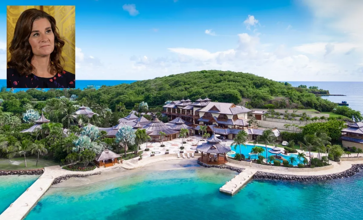 ELBÚJT: Napi 40 millióért bérelt ki egy luxusszigetet Bill Gates válófélben lévő felesége - FOTÓK 