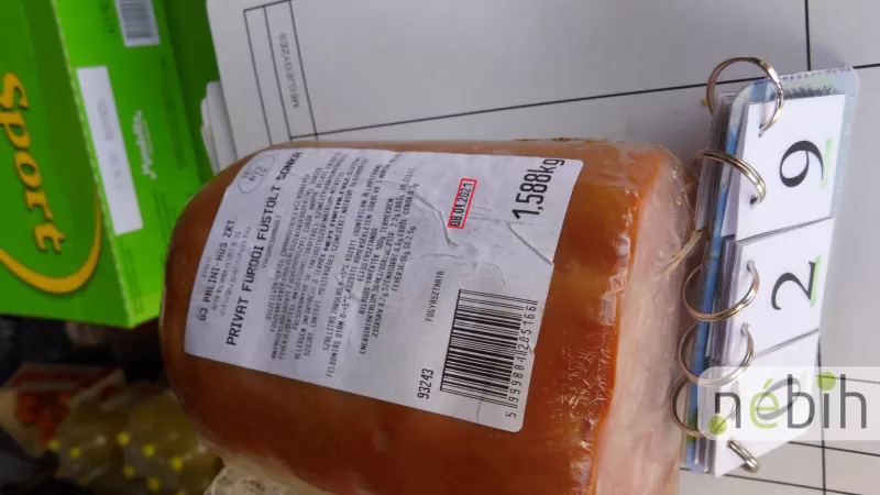 Az érintett vállalkozás adatai megtalálhatóak a jogsértés listán.