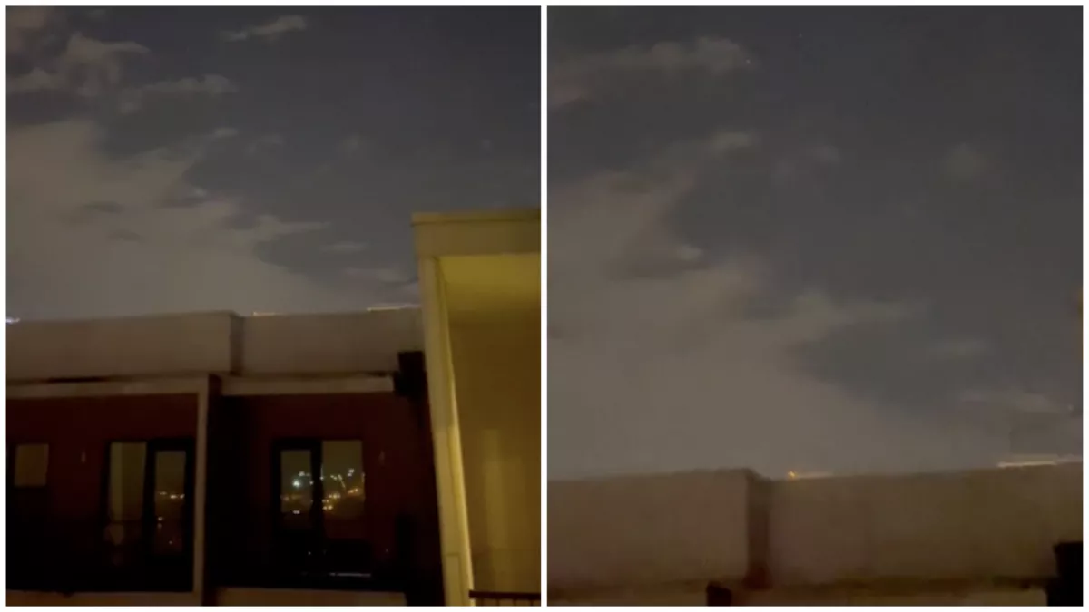 VIDEÓ: UFO-flottát filmezett le egy amerikai srác!