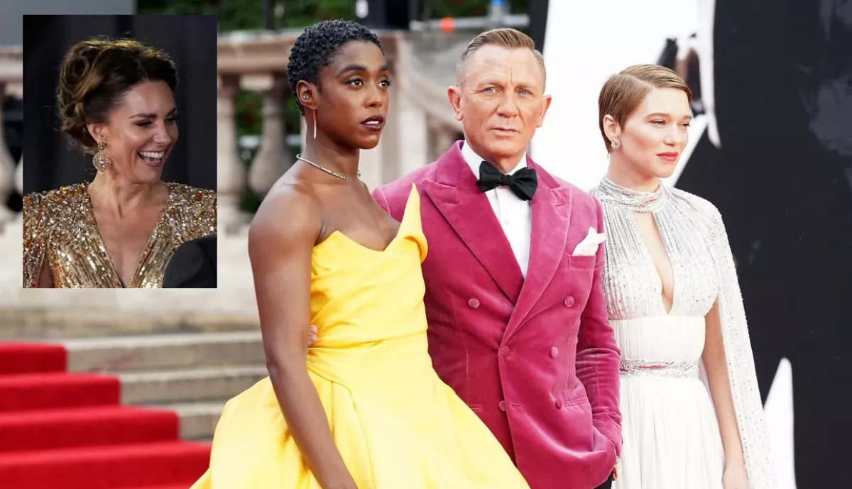 BOND-PREMIER: Katalin hercegné álomruhában lopta el a showt a premieren! - FOTÓK