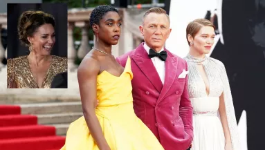 BOND-PREMIER: Katalin hercegné álomruhában lopta el a showt a premieren! - FOTÓK