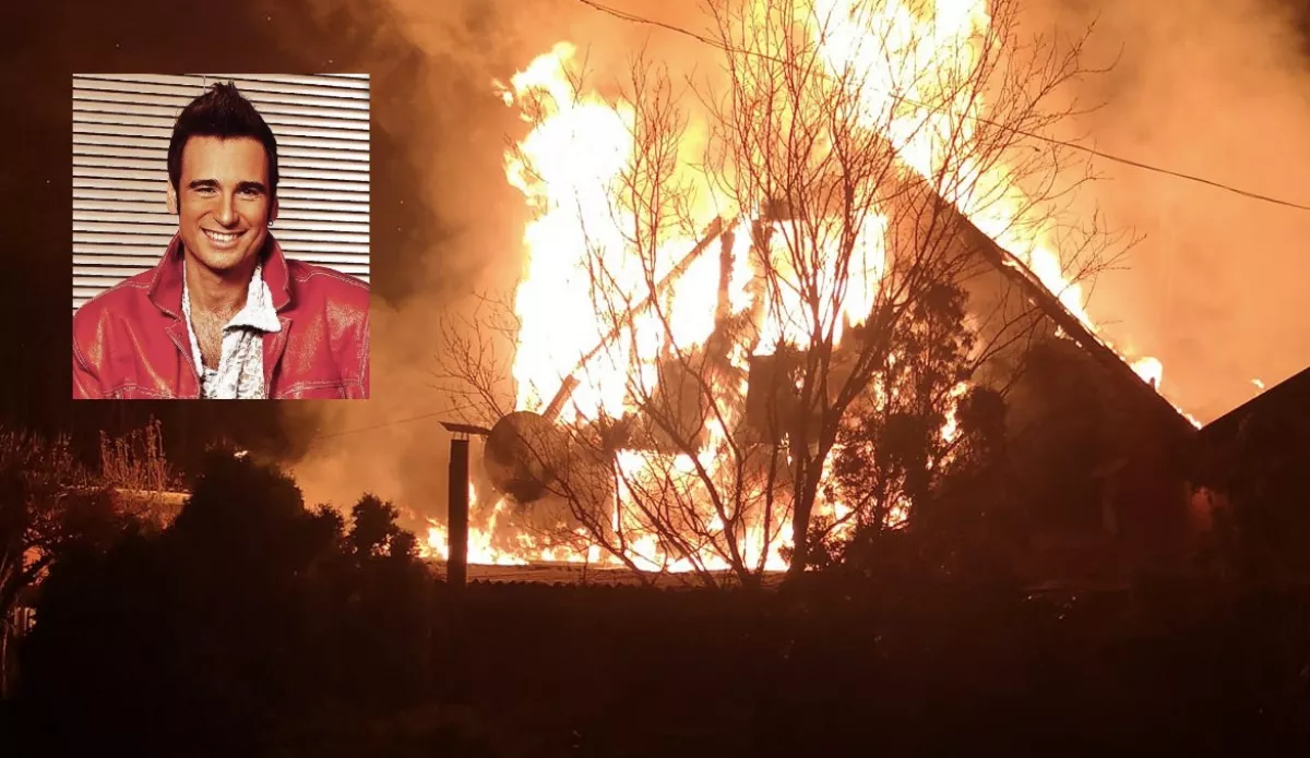 "A házunk ég" - megdöbbentő képet posztolt a magyar énekes