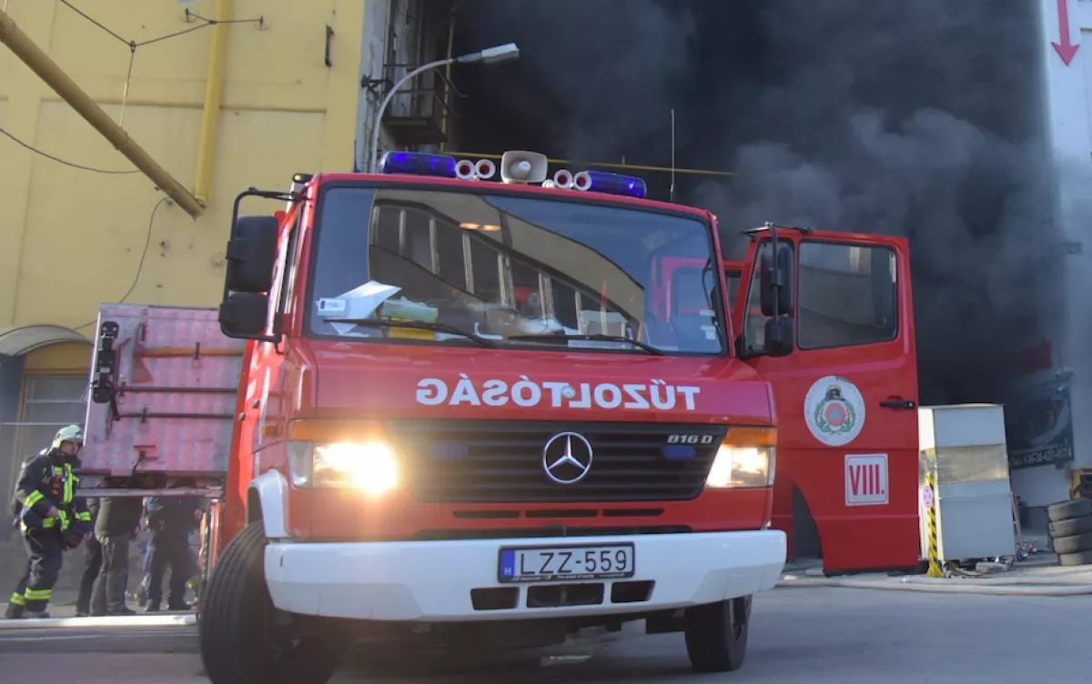 Tűz a Szent Imre kórházban - halott is van