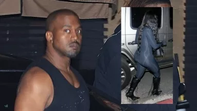 KEEP CALM! Kanye West talált egy Kim Kardashian hasonmást magának - Fotók