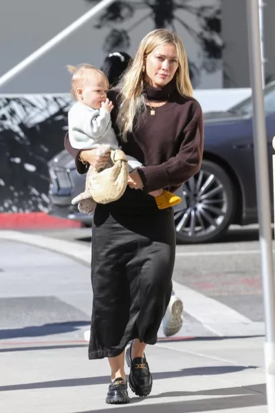 Hilary Duff és kislánya